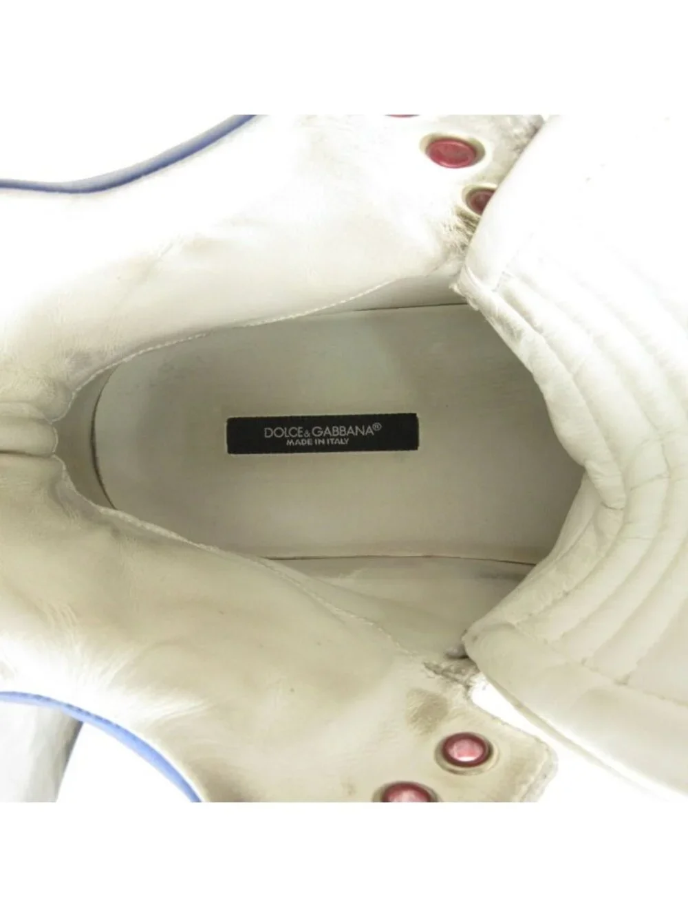 Dolce & Gabbana Sneakers Tracking Shoes Hiking Boots White 7